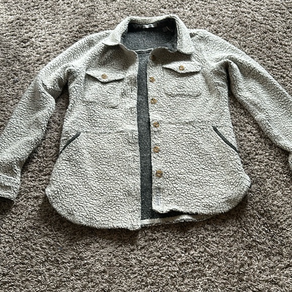 Toad and Co wool button up - Picture 1 of 5